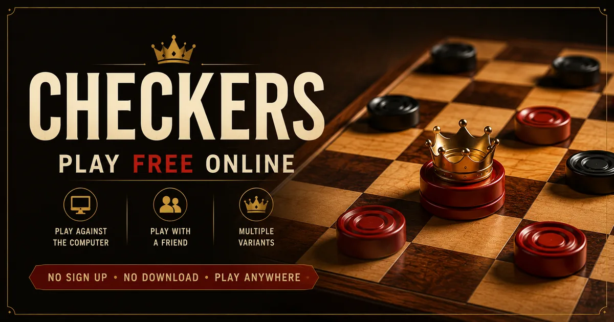 Printable Checkers Rules (Free PDF) | Checker Games